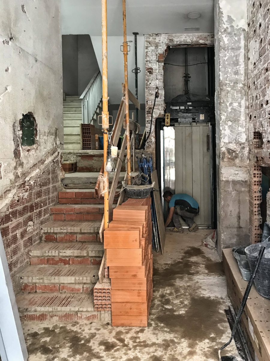 accesibildiad en Perez Galdos Valencia, proceso.