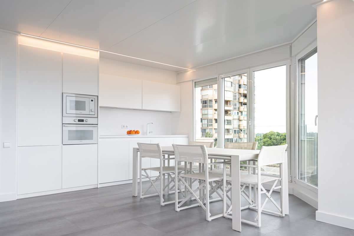 Rehabilitación de apartamento en el Saler Valencia Cocina