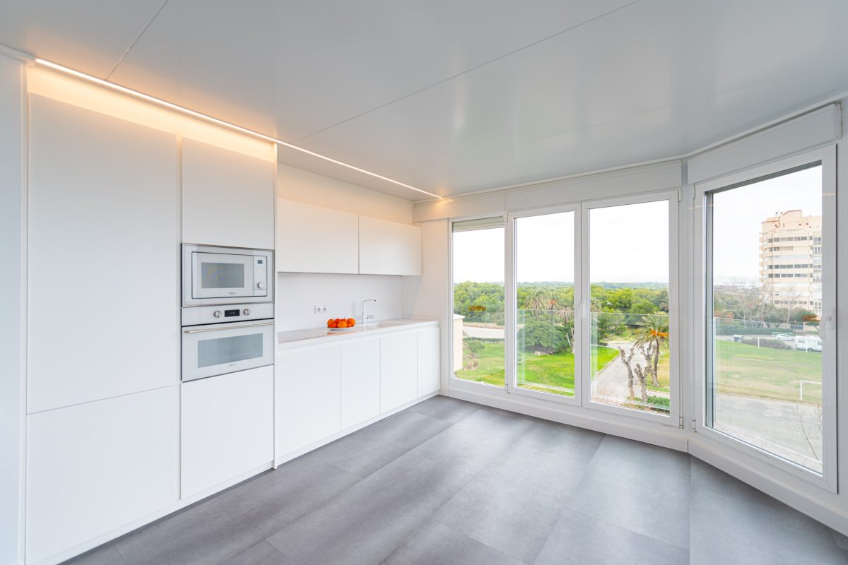 Rehabilitación de apartamento en el Saler Valencia Cocina