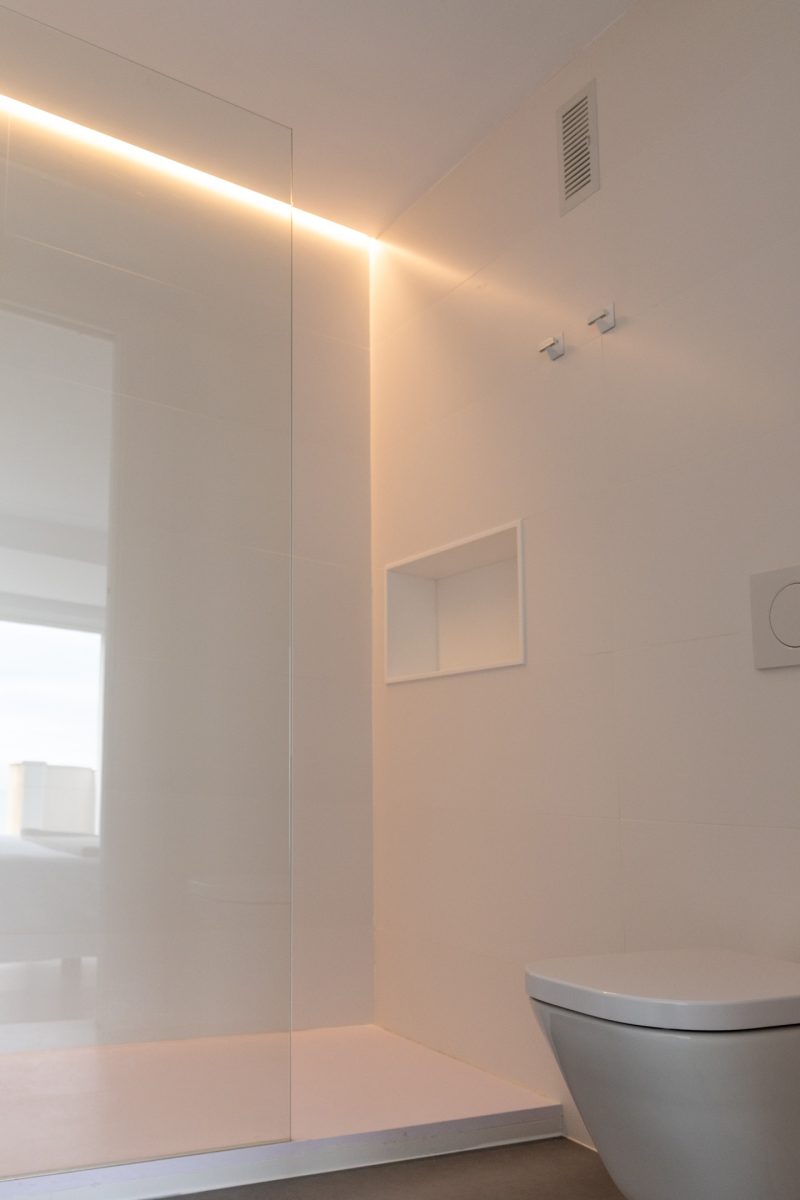 Rehabilitación de apartamento en el Saler Valencia Baño o aseo